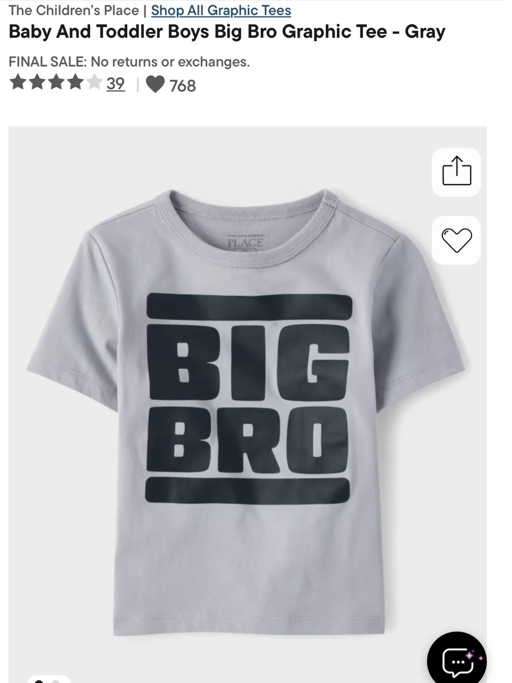 Big Bro 2T tshirt